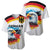 German Unity Day Baseball Jersey Germany Flag with Eagle Head and Emblem