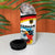 German Unity Day 4 in 1 Can Cooler Tumbler Germany Flag with Eagle Head and Emblem