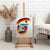 German Unity Day Canvas Wall Art Germany Flag with Eagle Head and Emblem