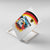 German Unity Day Canvas Wall Art Germany Flag with Eagle Head and Emblem