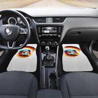 German Unity Day Car Mats Germany Flag with Eagle Head and Emblem