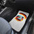 German Unity Day Car Mats Germany Flag with Eagle Head and Emblem