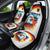 German Unity Day Car Seat Cover Germany Flag with Eagle Head and Emblem