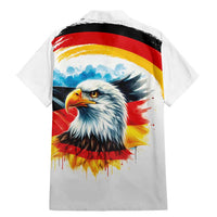 German Unity Day Family Matching Mermaid Dress and Hawaiian Shirt Germany Flag with Eagle Head and Emblem