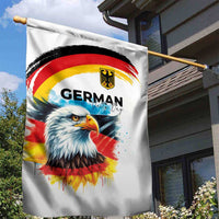 German Unity Day Garden Flag Germany Flag with Eagle Head and Emblem