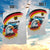 German Unity Day Garden Flag Germany Flag with Eagle Head and Emblem