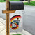 German Unity Day Garden Flag Germany Flag with Eagle Head and Emblem