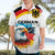 German Unity Day Hawaiian Shirt Germany Flag with Eagle Head and Emblem