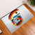 German Unity Day Rubber Doormat Germany Flag with Eagle Head and Emblem
