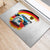German Unity Day Rubber Doormat Germany Flag with Eagle Head and Emblem