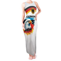 German Unity Day Tank Maxi Dress Germany Flag with Eagle Head and Emblem