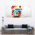German Unity Day Tapestry Germany Flag with Eagle Head and Emblem