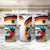 German Unity Day Tumbler Cup Germany Flag with Eagle Head and Emblem