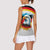 German Unity Day Women Sleeveless Polo Shirt Germany Flag with Eagle Head and Emblem