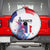 Bastille Day Spare Tire Cover Eiffel Tower Brush Strokes Colorful with The Map