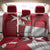 Malta Independence Day Back Car Seat Cover National Flag with Maltese Cross and Emblem