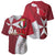 Malta Independence Day Baseball Jersey National Flag with Maltese Cross and Emblem