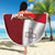 Malta Independence Day Beach Blanket National Flag with Maltese Cross and Emblem