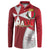 Malta Independence Day Button Sweatshirt National Flag with Maltese Cross and Emblem