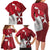 Malta Independence Day Family Matching Long Sleeve Bodycon Dress and Hawaiian Shirt National Flag with Maltese Cross and Emblem