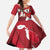 Malta Independence Day Family Matching Off Shoulder Maxi Dress and Hawaiian Shirt National Flag with Maltese Cross and Emblem