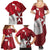 Malta Independence Day Family Matching Summer Maxi Dress and Hawaiian Shirt National Flag with Maltese Cross and Emblem