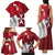 Malta Independence Day Family Matching Tank Maxi Dress and Hawaiian Shirt National Flag with Maltese Cross and Emblem