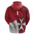 Malta Independence Day Hoodie National Flag with Maltese Cross and Emblem
