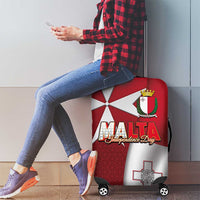 Malta Independence Day Luggage Cover National Flag with Maltese Cross and Emblem