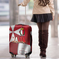 Malta Independence Day Luggage Cover National Flag with Maltese Cross and Emblem