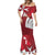 Malta Independence Day Mermaid Dress National Flag with Maltese Cross and Emblem