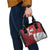 Malta Independence Day Shoulder Handbag National Flag with Maltese Cross and Emblem