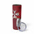Malta Independence Day Skinny Tumbler National Flag with Maltese Cross and Emblem