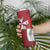 Malta Independence Day Skinny Tumbler National Flag with Maltese Cross and Emblem