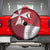 Malta Independence Day Spare Tire Cover National Flag with Maltese Cross and Emblem