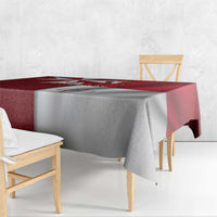 Malta Independence Day Tablecloth National Flag with Maltese Cross and Emblem