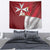 Malta Independence Day Tapestry National Flag with Maltese Cross and Emblem