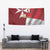 Malta Independence Day Tapestry National Flag with Maltese Cross and Emblem