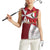 Malta Independence Day Women Sleeveless Polo Shirt National Flag with Maltese Cross and Emblem