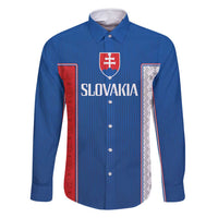 Custom Slovakia Football 2024 Go Champion Family Matching Long Sleeve Bodycon Dress and Hawaiian Shirt - Wonder Print Shop
