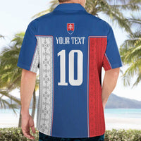 Custom Slovakia Football 2024 Go Champion Hawaiian Shirt - Wonder Print Shop