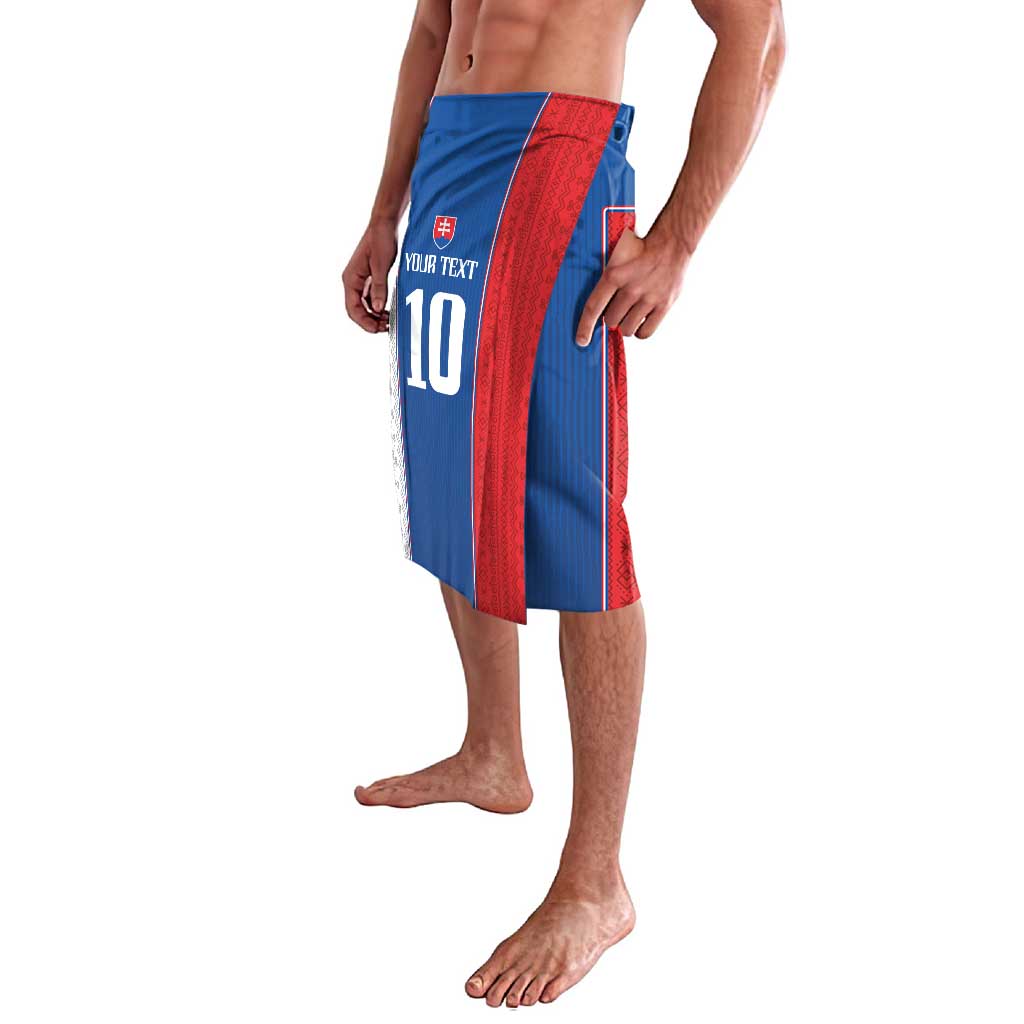 Custom Slovakia Football 2024 Go Champion Lavalava - Wonder Print Shop