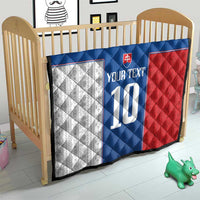 Custom Slovakia Football 2024 Go Champion Quilt - Wonder Print Shop