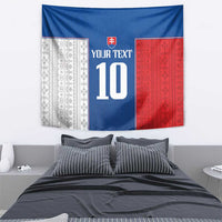 Custom Slovakia Football 2024 Go Champion Tapestry - Wonder Print Shop