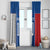 Custom Slovakia Football 2024 Go Champion Window Curtain - Wonder Print Shop