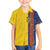 Custom Romania Football 2024 Go Champion Family Matching Off Shoulder Short Dress and Hawaiian Shirt - Wonder Print Shop