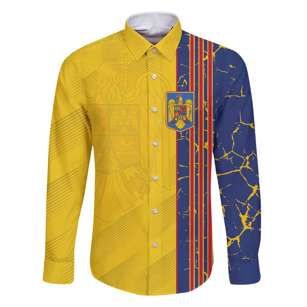 Custom Romania Football 2024 Go Champion Family Matching Short Sleeve Bodycon Dress and Hawaiian Shirt - Wonder Print Shop