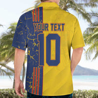 Custom Romania Football 2024 Go Champion Hawaiian Shirt - Wonder Print Shop