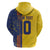 Custom Romania Football 2024 Go Champion Hoodie - Wonder Print Shop