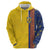 Custom Romania Football 2024 Go Champion Hoodie - Wonder Print Shop